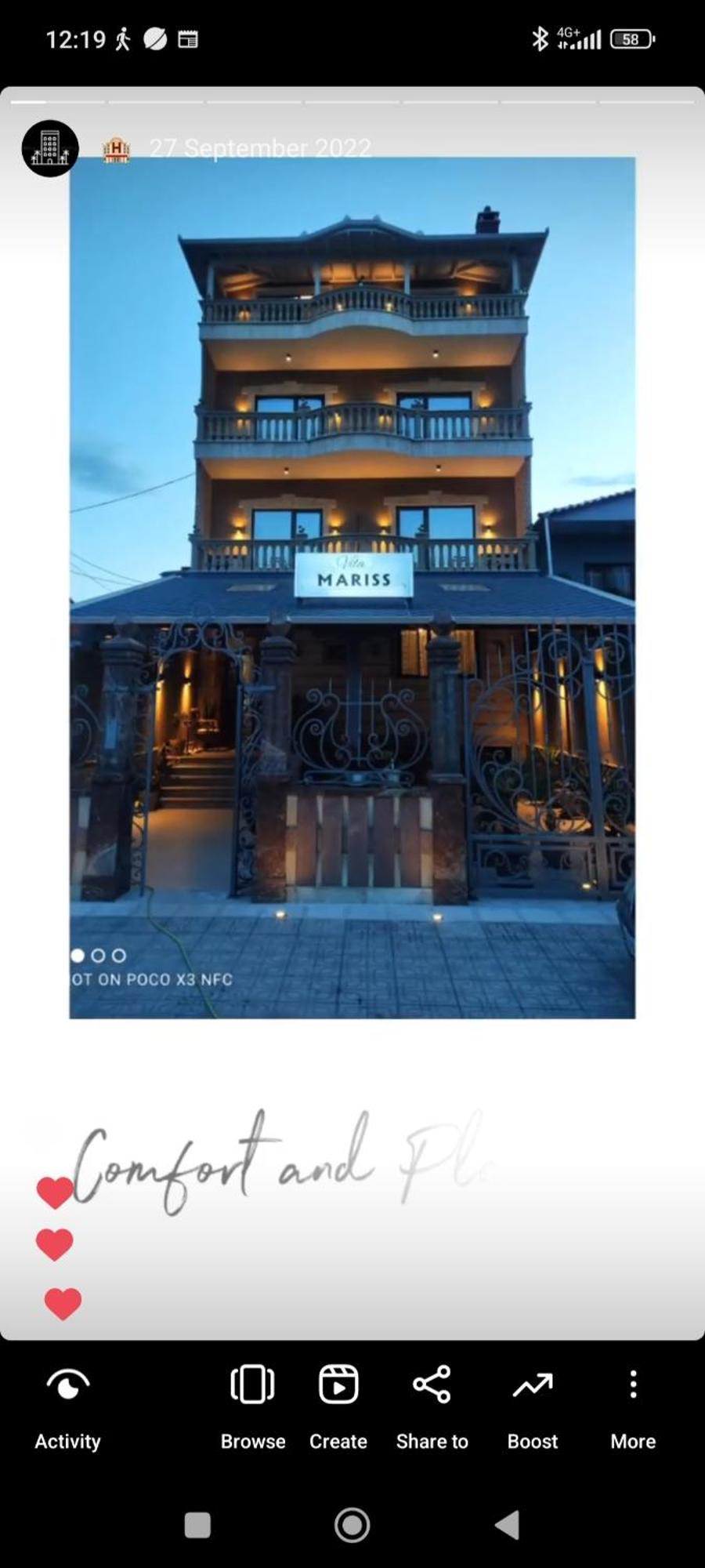 Vila Mariss คอร์เชอ ภายนอก รูปภาพ